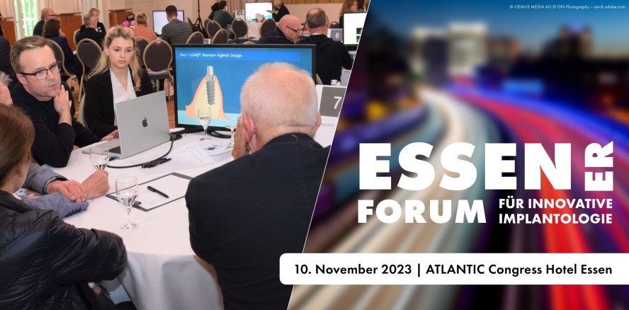 Implantologie mit Live-OP im November in Essen