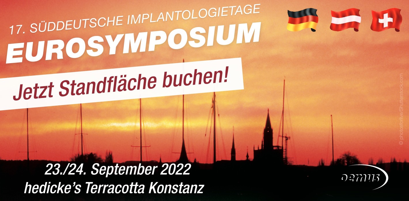 EUROSYMPOSIUM im September in Konstanz: Jetzt Stand buchen!