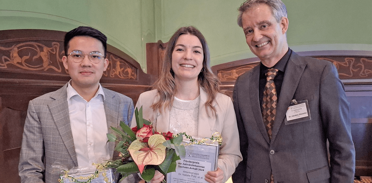 Förderpreis der ZÄK Sachsen-Anhalt 2024 geht nach Halle