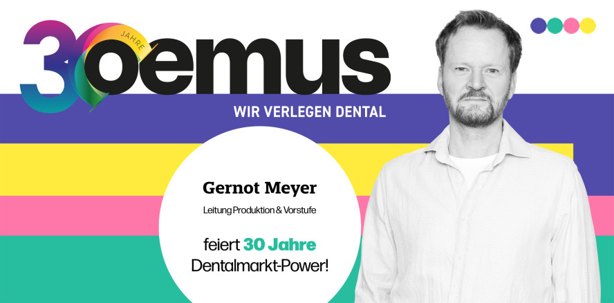 Faces of OEMUS: Gernot Meyer, Leitung Produktion & Vorstufe