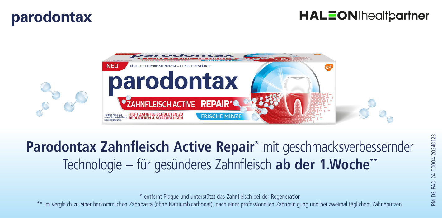 Starker Anti-Plaque-Effekt, der auch noch schmeckt
