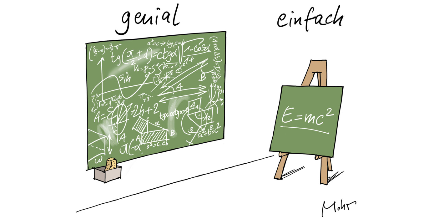 Genialität versus Einfachheit