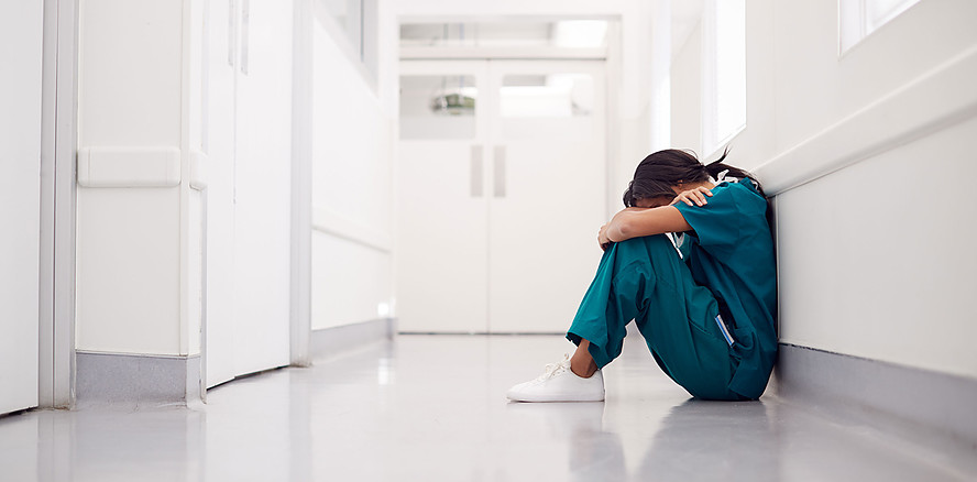 Gereizte Patienten können Mediziner emotional belasten