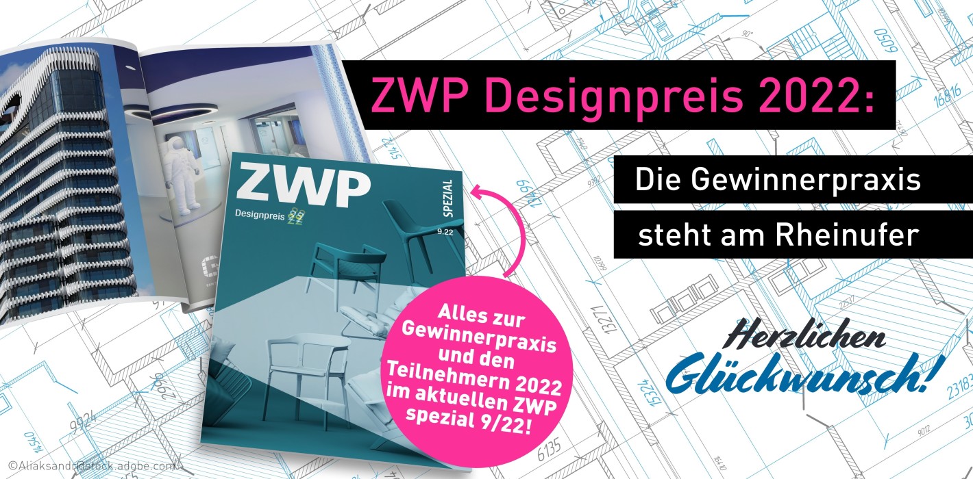 ZWP Designpreis 2022: Düsseldorfer Praxis holt den Titel
