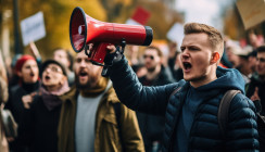 Protest gegen den Abbau der ambulanten Versorgung