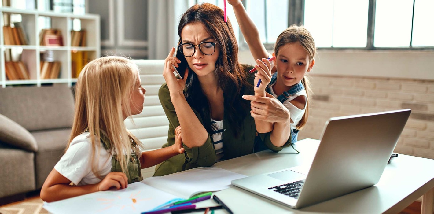 Home-Office: Freizeit und Arbeit verwischen