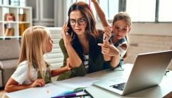 Home-Office: Freizeit und Arbeit verwischen