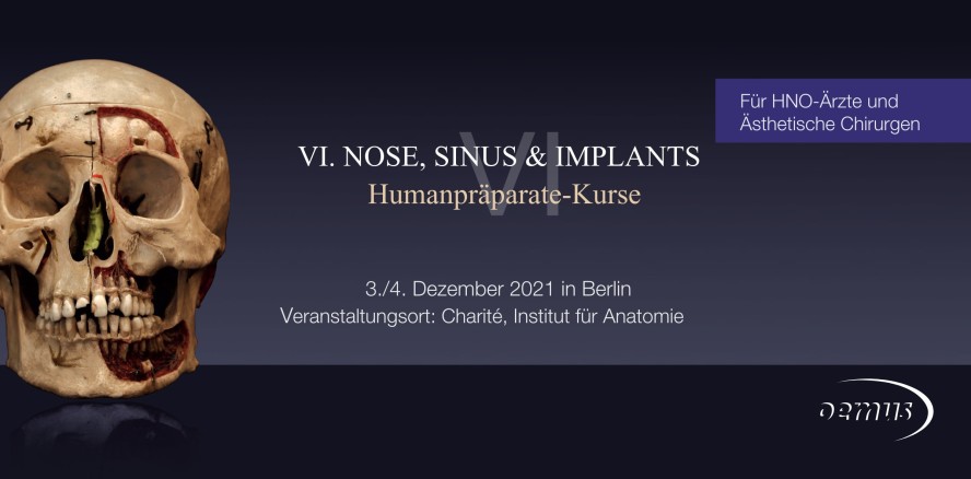 Humanpräparate-Kurs für HNO und Ästhetische Chirurgie in Berlin