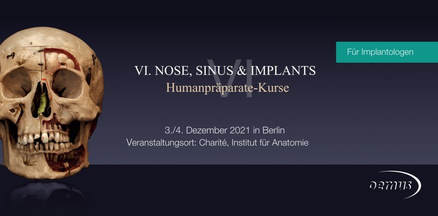 Humanpräparate-Kurs für Implantologen im Dezember in Berlin