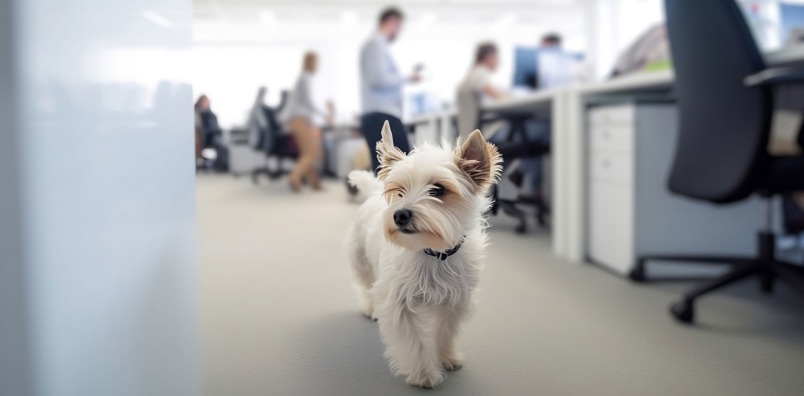 Hund im Betrieb: Wann der Arbeitgeber mitreden darf