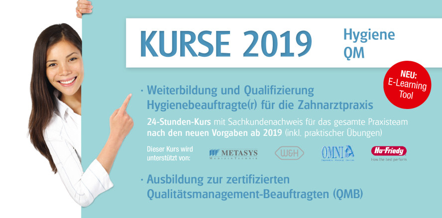 Hygieneseminar 2019 – Jetzt neu mit E-Learning-Tool