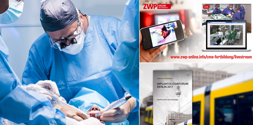 Implantologieforum Berlin: Online CME-Punkt durch Live-OP sammeln