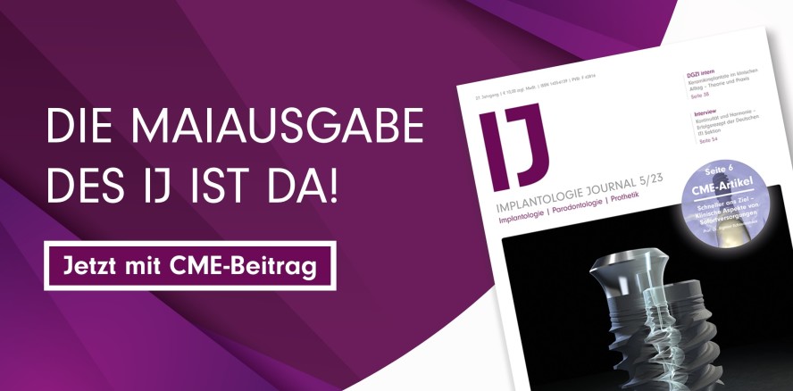 Implantologie Journal: Alles rund ums Weichgewebemanagement
