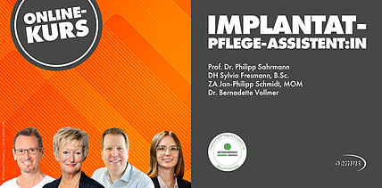 Onlinefortbildung zur Implantat-Pflege-Assistent:in: flexibel, strukturiert und praxisnah