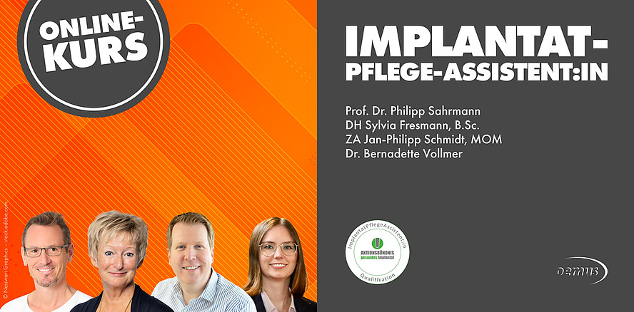 Onlinefortbildung zur Implantat-Pflege-Assistent:in: flexibel, strukturiert und praxisnah
