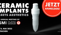 „Ceramic Implants meets Aesthetics“ im Mai in München
