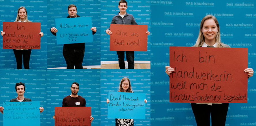 „Ich bin Handwerkerin, weil mich die Herausforderung begeistert.“