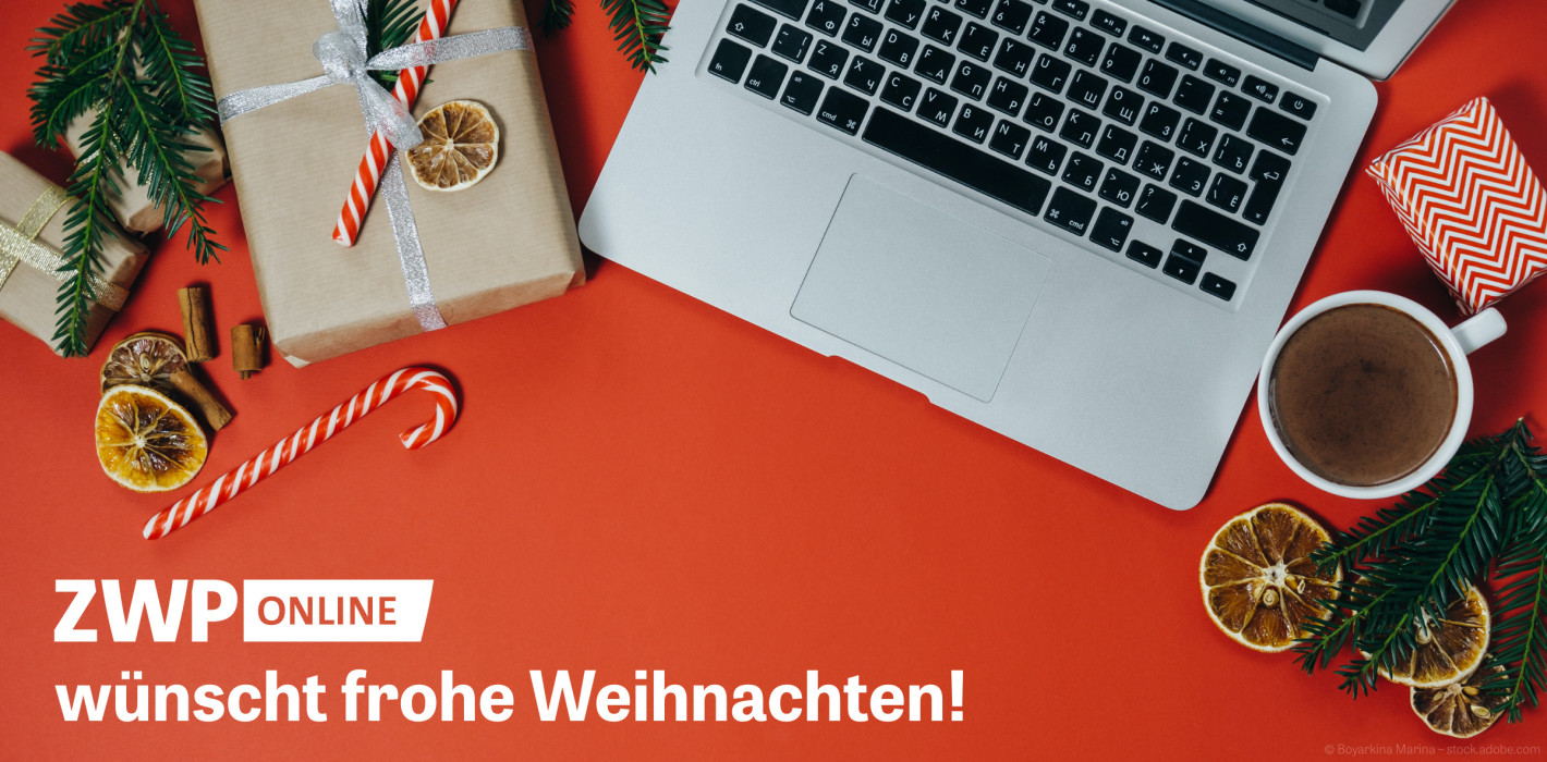 Die ZWP online-Redaktion wünscht besinnliche Feiertage!