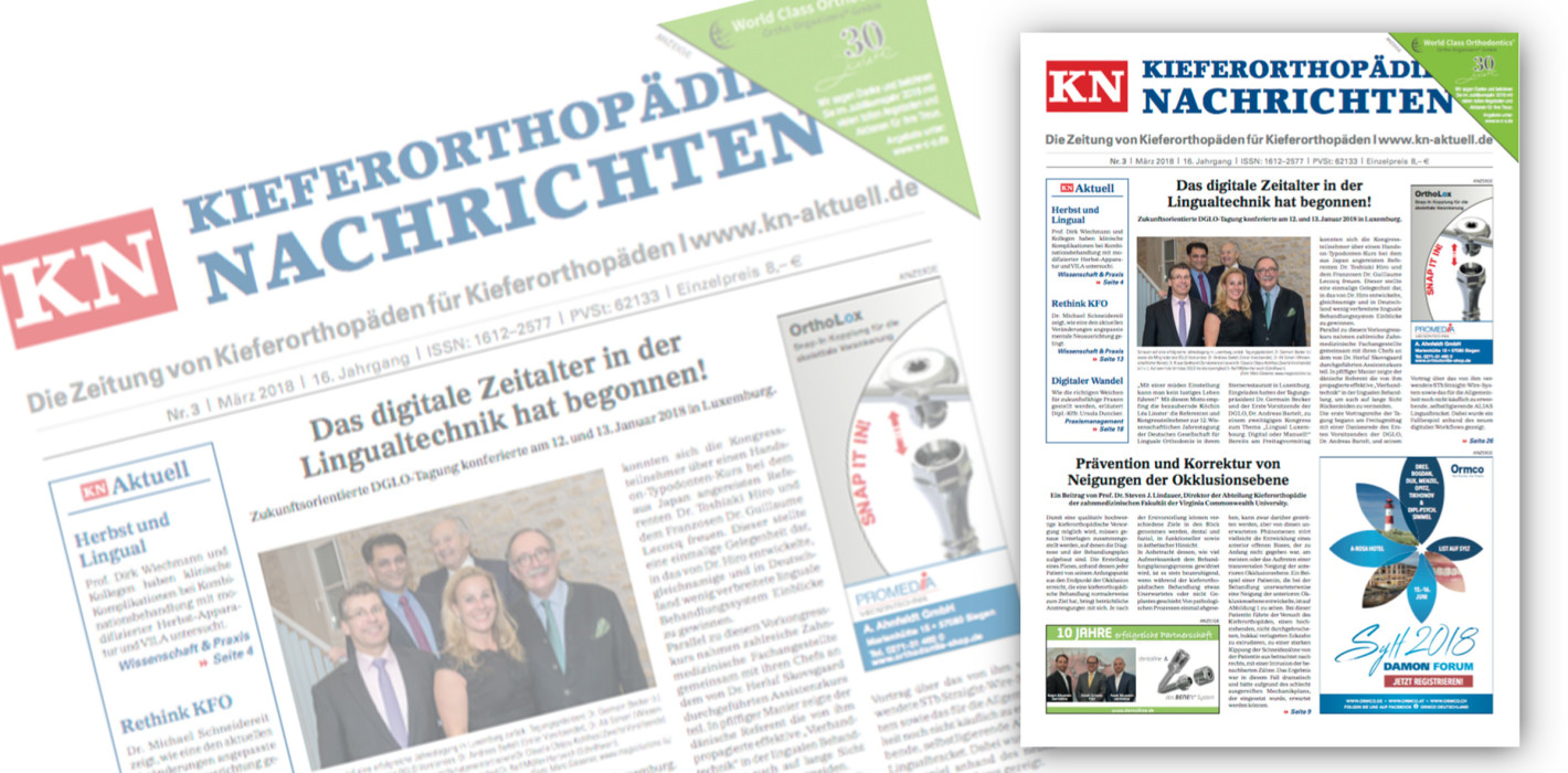 Vorab online lesen: Die aktuelle KN mit Bericht zur DGLO-Jahrestagung