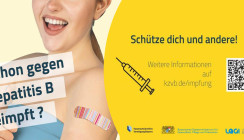 „Schütze dich und andere“ – KZVB unterstützt Kampf gegen Hepatitis B