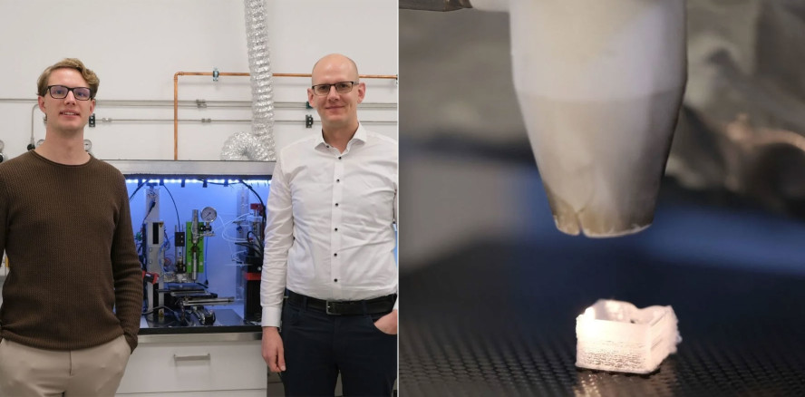 Keramik-Implantate aus Glas? Forscher entwickeln neues 3-D-Druckverfahren