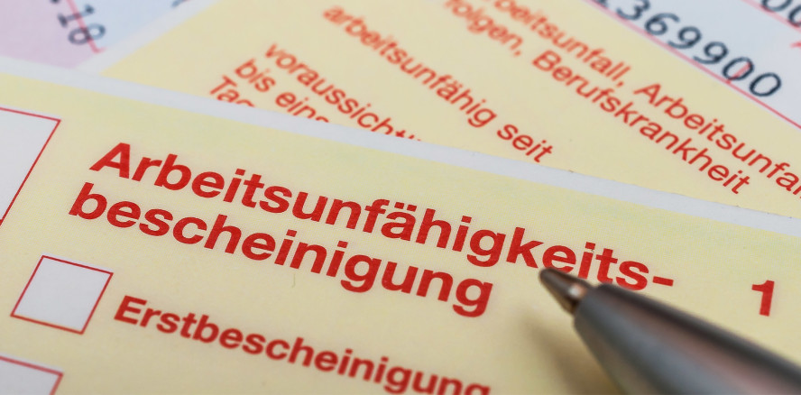 Kran­ken­stand in Deutsch­land so hoch wie noch nie