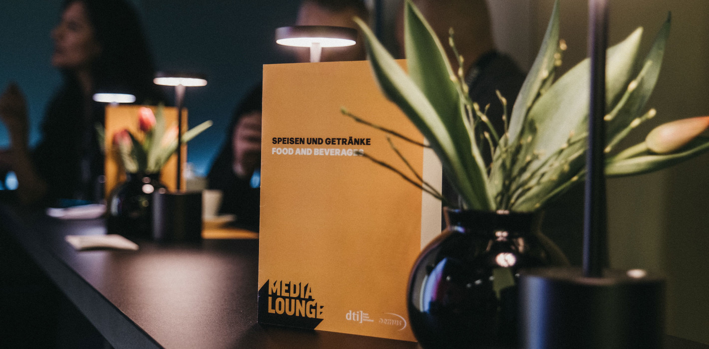 Die Medialounge der OEMUS & DTI: Media kissed by Kulinarik