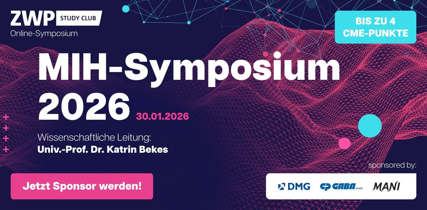 Kick-off der neuen ZWP Study Club Symposien am 30. Januar: Jetzt noch Sponsor werden!