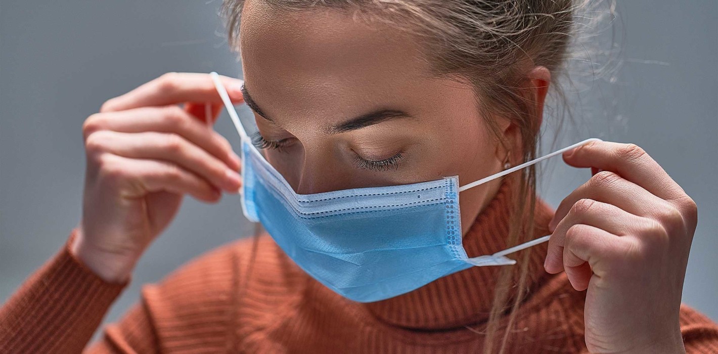 Masken als Schutzmaßnahme weniger effizient als früher