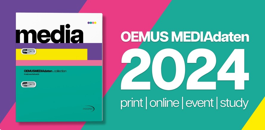 OEMUS MEDIAdaten 2024: Innovativ, modern & wiederverwendbar