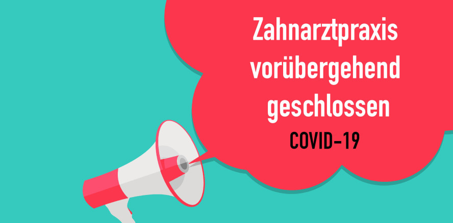 Meldung eines Corona-Vorfalls in der Zahnarztpraxis