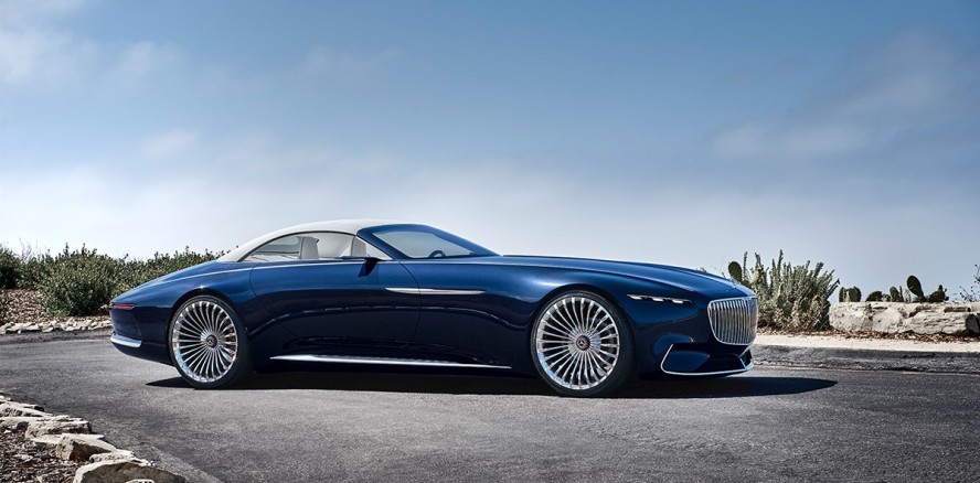 Ein Cabrio wie eine Yacht: Vision Mercedes-Maybach 6