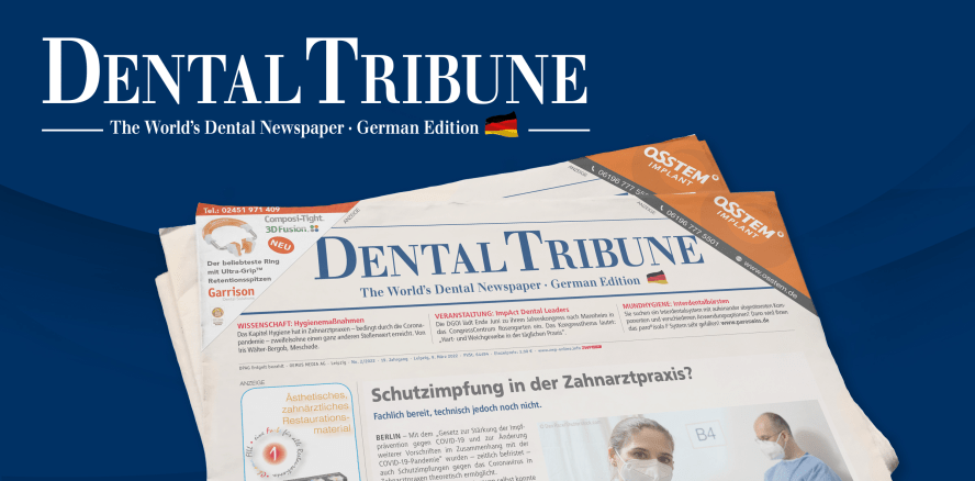 Druckfrisch: Dental Tribune Deutschland soeben erschienen