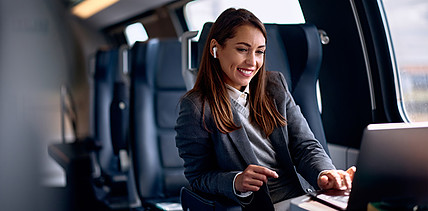 Mobile Office: Darf ich aus dem Zug arbeiten?