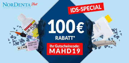 Große Spar-Aktion zur IDS 2019 bei Nordenta!