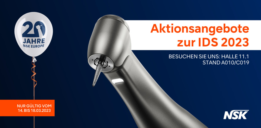 Die IDS feiert 100 Jahre. NSK Europe feiert 20 Jahre.