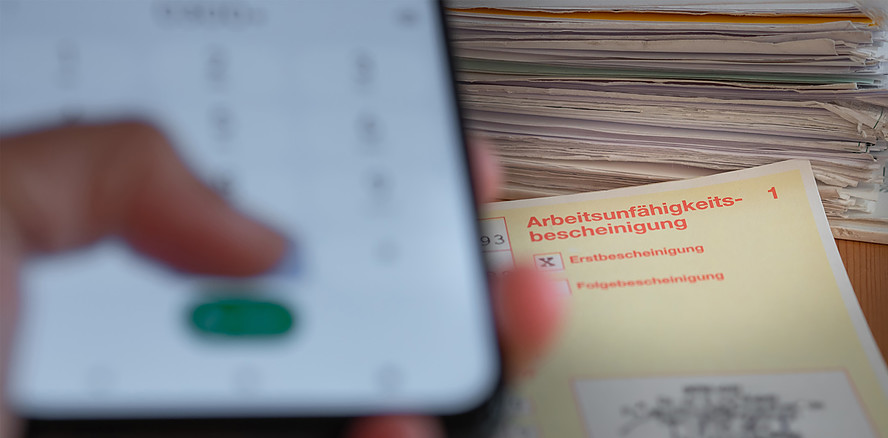 Koalition plant schärfere Regeln für Krankschreibungen