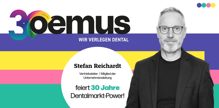 Faces of OEMUS: Stefan Reichardt, dynamischer OEMUS-Vertriebsleiter
