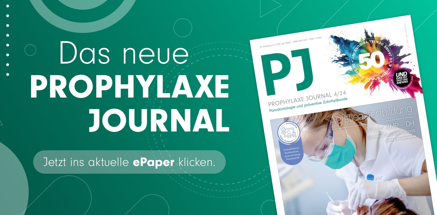 Neue Ausgabe des PJ: Update zu Mundgesundheit & Parodontologie