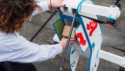 Erstmals in Europa: Drohne wirft Arzneimittel für Patienten ab