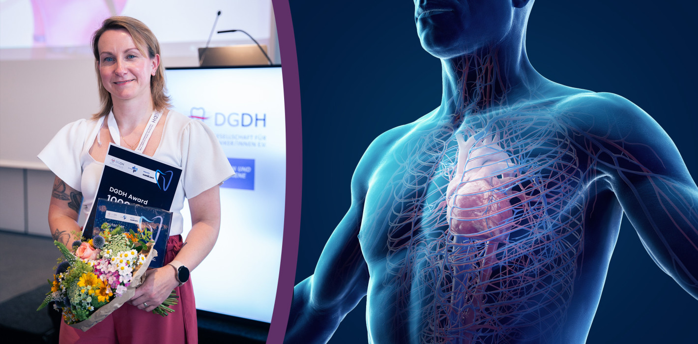 Forschung mit Herz: Preisträgerin über den Zusammenhang von Mund- und Herzgesundheit