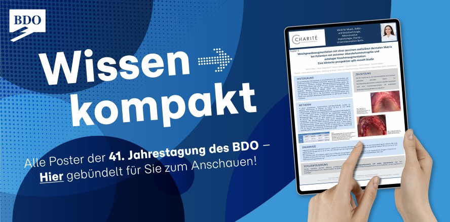 Poster-Präsentationen als Herzstück der 41. Jahrestagung des BDO