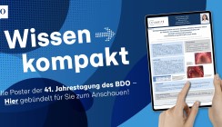 Poster-Präsentationen als Herzstück der 41. Jahrestagung des BDO
