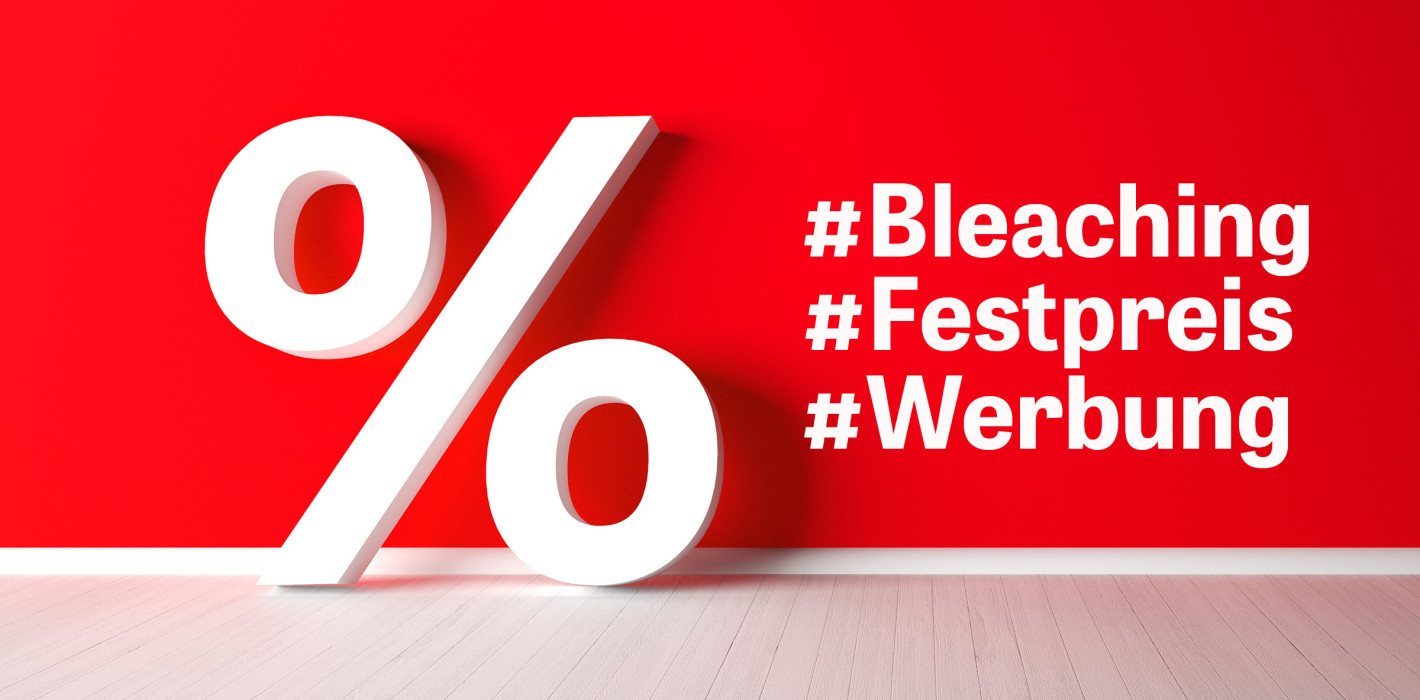 Preisgestaltung und Werbung beim Bleaching: Kein Ende in Sicht