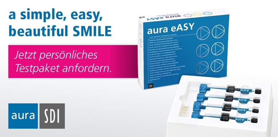 Elegante Füllungen mit Aura eASY – jetzt eASIER denn je