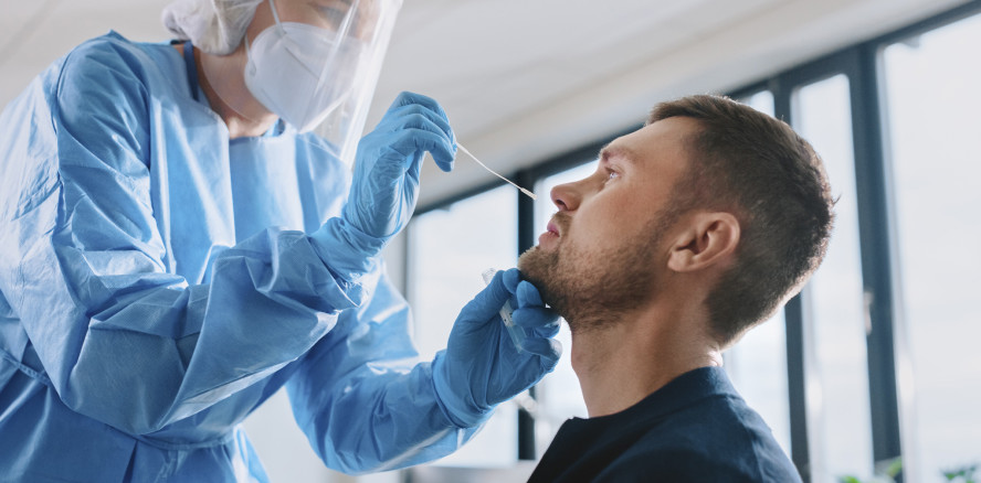 Prospektive Studie zu Schnellstests bei COVID-19-Patienten