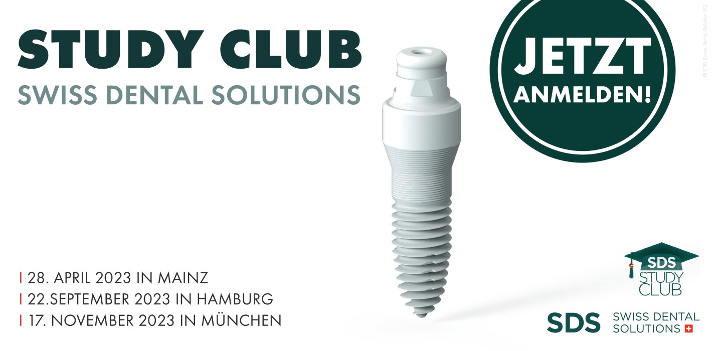 Keramikimplantate im Trend – SDS Study Club in Mainz, Hamburg und München