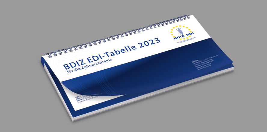 Größer, besser, zielführender: Die neue BDIZ EDI-Tabelle 2023