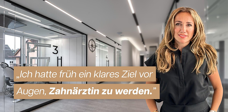 Weitergehen, auch wenn es schwierig wird: Der besondere Berufsweg einer Kieferorthopädin