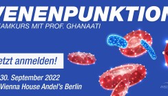 Venenpunktion – Teamkurs-Highlight am 30. September in Berlin
